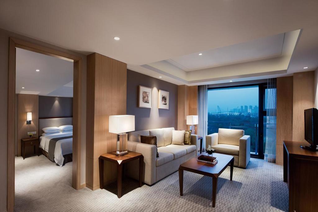Jinling Riverside Hotel Nanquim Exterior foto